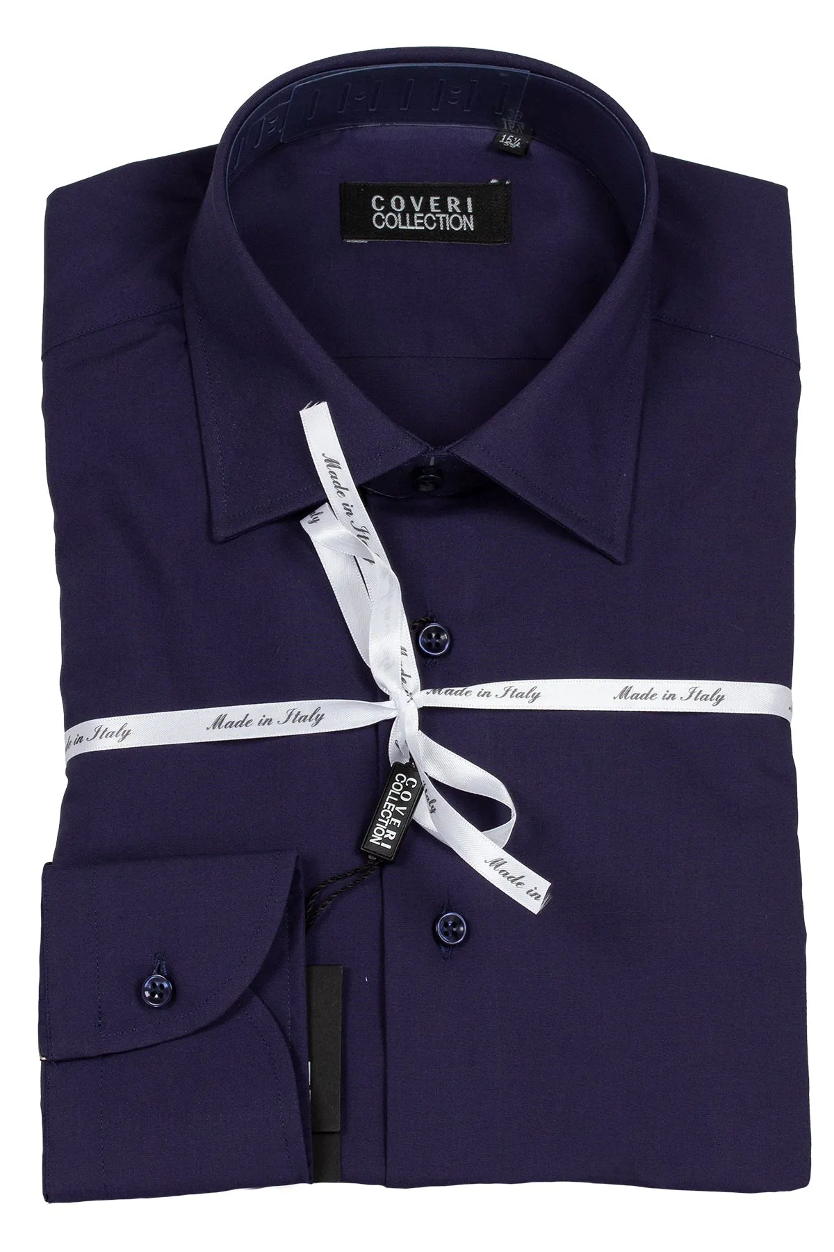 Camicia uomo tinta unita Made in Italy