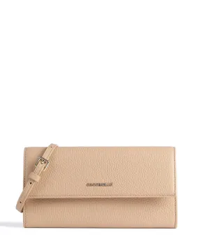  Coccinelle Metallic Soft Borsa a tracolla pelle granulata natura  