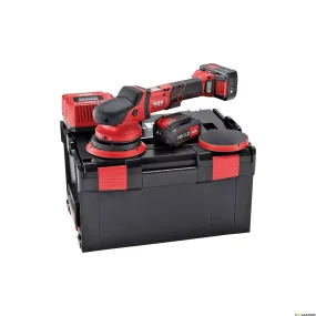 Flex-tools 461237 XFE 15 150 18.0-EC/5.0 P-Set Accu lucidatrice eccentrica 18V 5.0Ah Li-Ion in L-Boxx + accessori