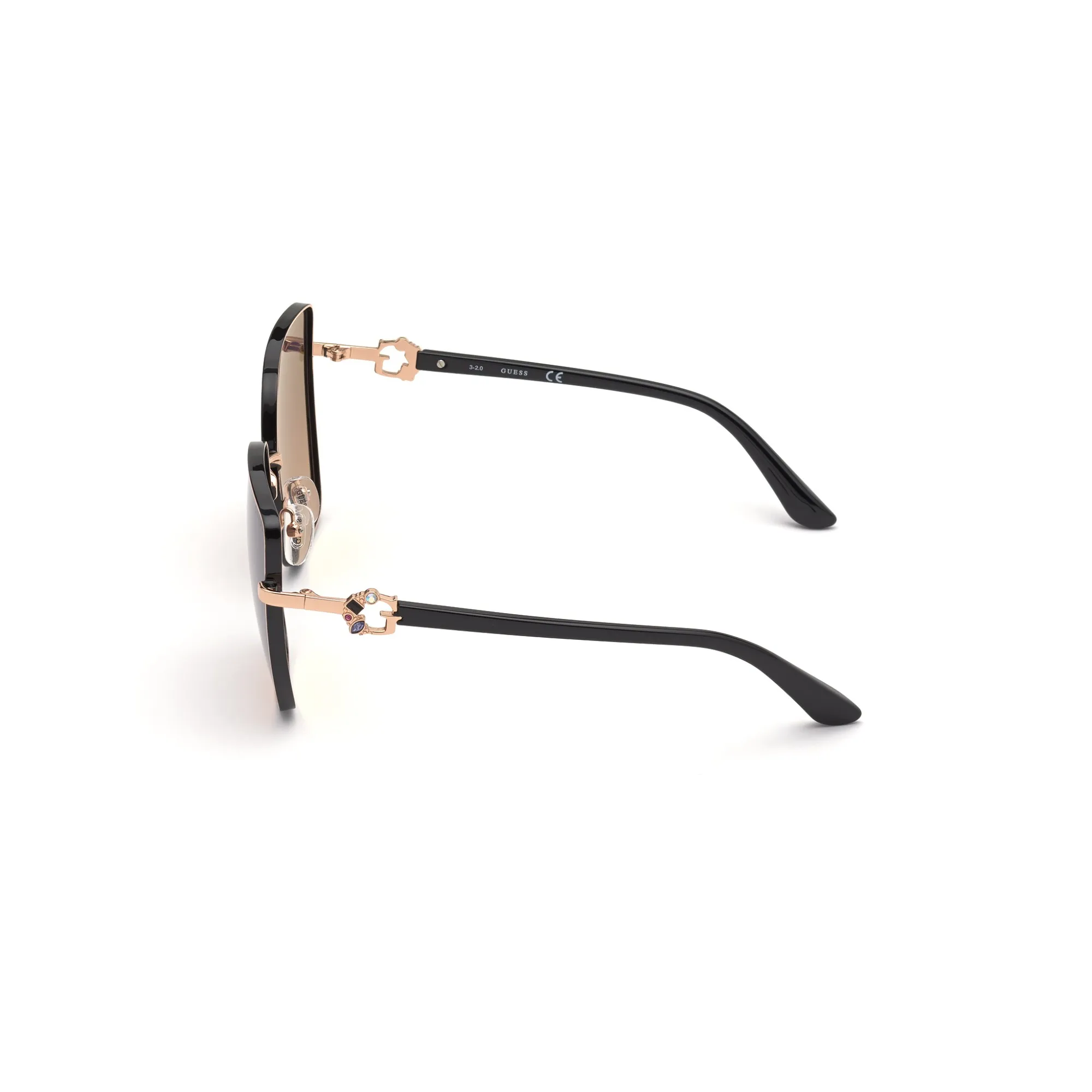   Guess GU 7790-S - 28Z Oro Rosa Lucido | Occhiale Da Sole Donna 