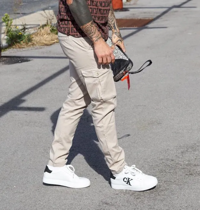 Jeans KLIXS Uomo Beige- 01166DP