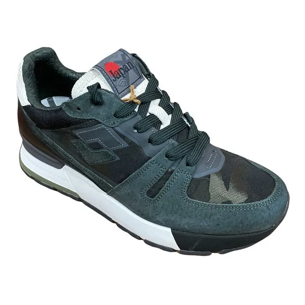 Lotto Leggenda Tokyo Shibuya Camo low sneakers for men 217140 27J green-black