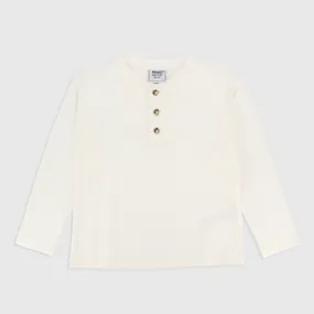 Maglietta in jersey da bambino, beige                                