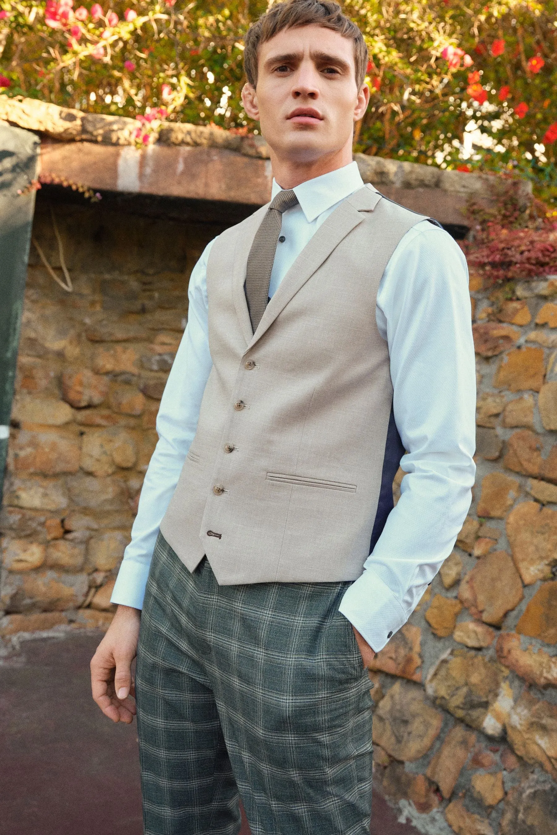 Neutro  - Gilet testurizzato