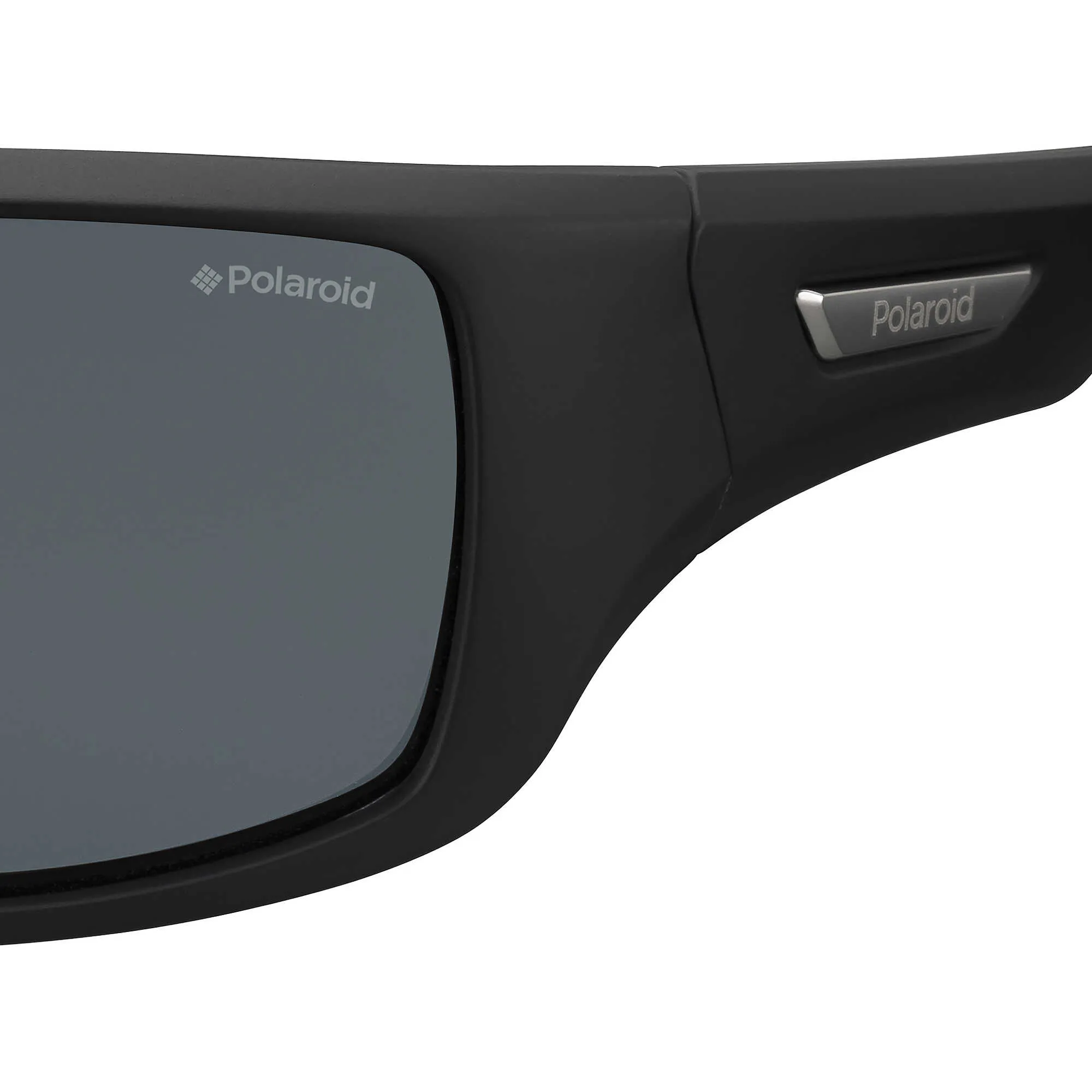 occhiali da sole Polaroid neri forma Rettangolare