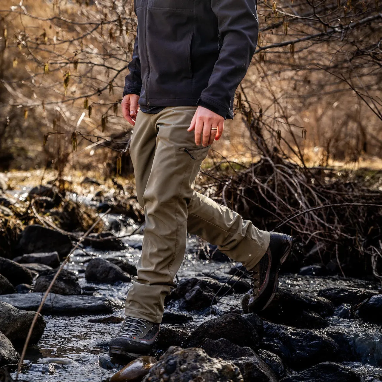 Pantaloni foderati in pile softshell Eberlestock Battle Creek