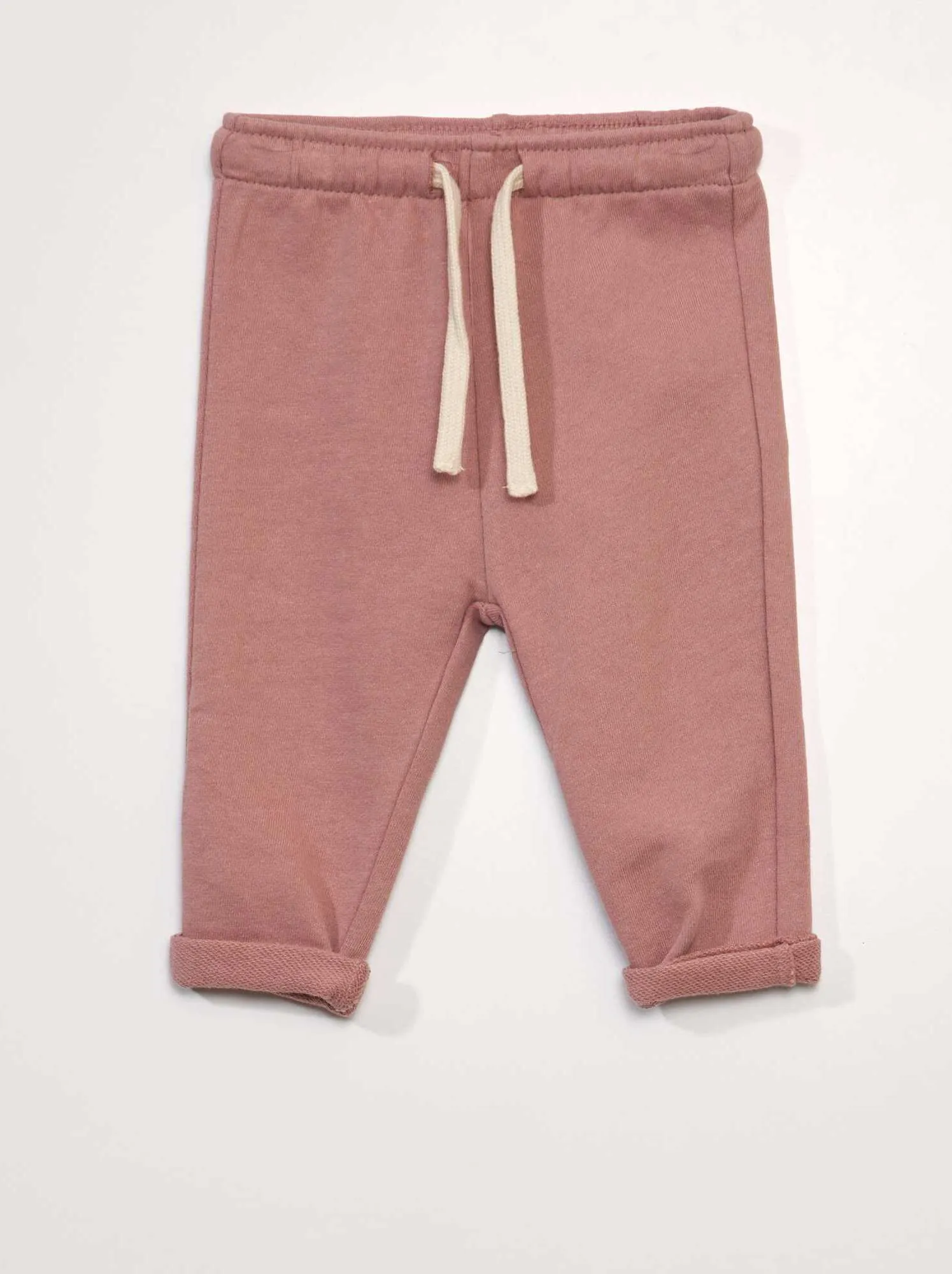 Pantaloni joggers in french terry - ROSA