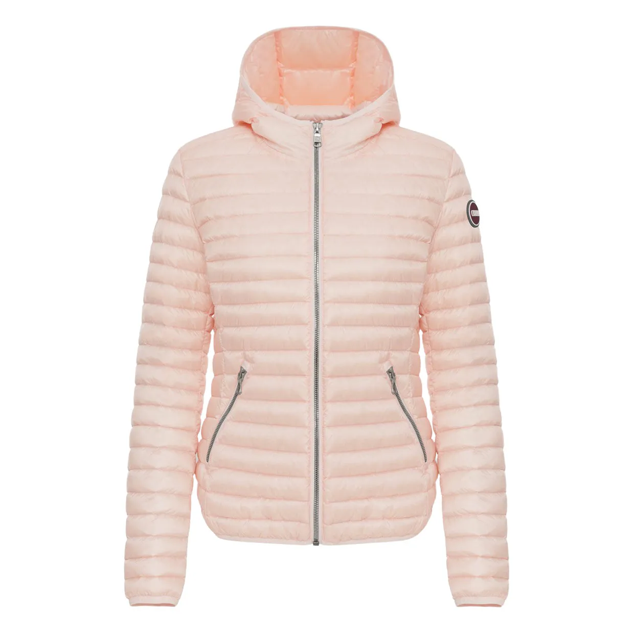 Piumino Donna Colmar Sportivo Cappuccio Rosa