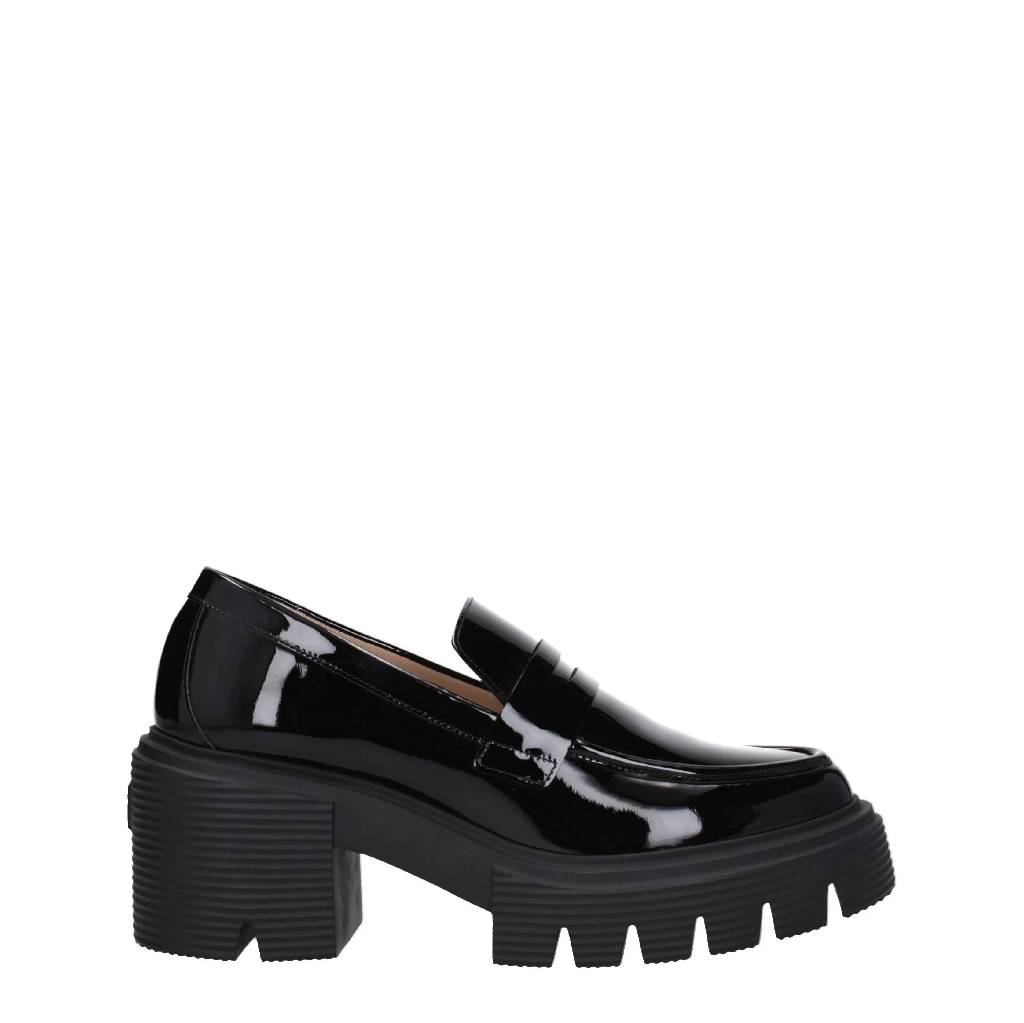 Stuart Weitzman Mocassini Soho Donna Vernice Nero