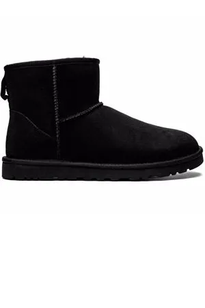 UGG Calzature,Stivaletti Stivali Classic mini in camoscio nero 