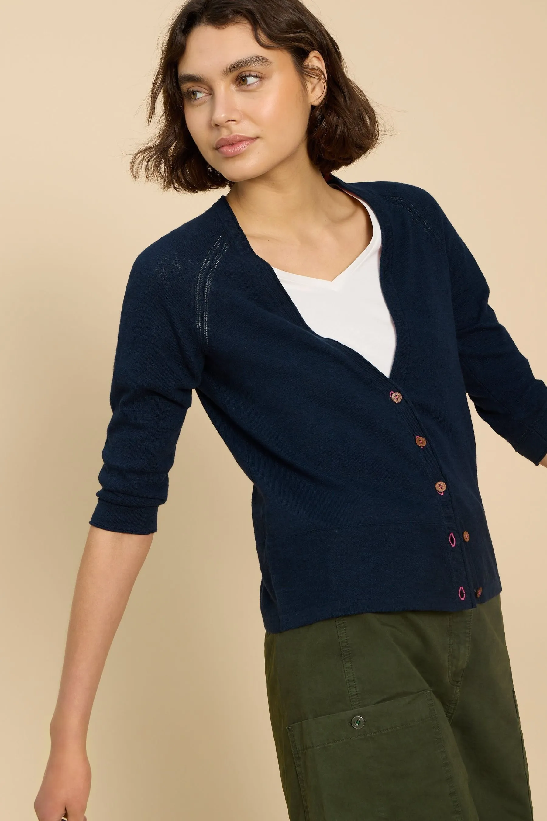 White Stuff - Naria - Cardigan con scollo a V